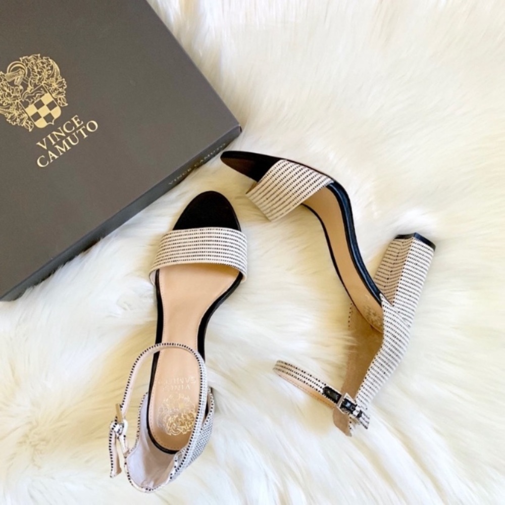 Vince Camuto Carolina Ankle Strap Heeled Sandal - Picture 3 of 8